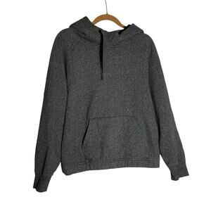 Lululemon Warm For Winter Hoodie Heathered Speckled Gray Black Size Woman’s 10